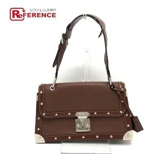 Louis Vuitton Suhali Tarantue Shoulder Bag Brown Leather